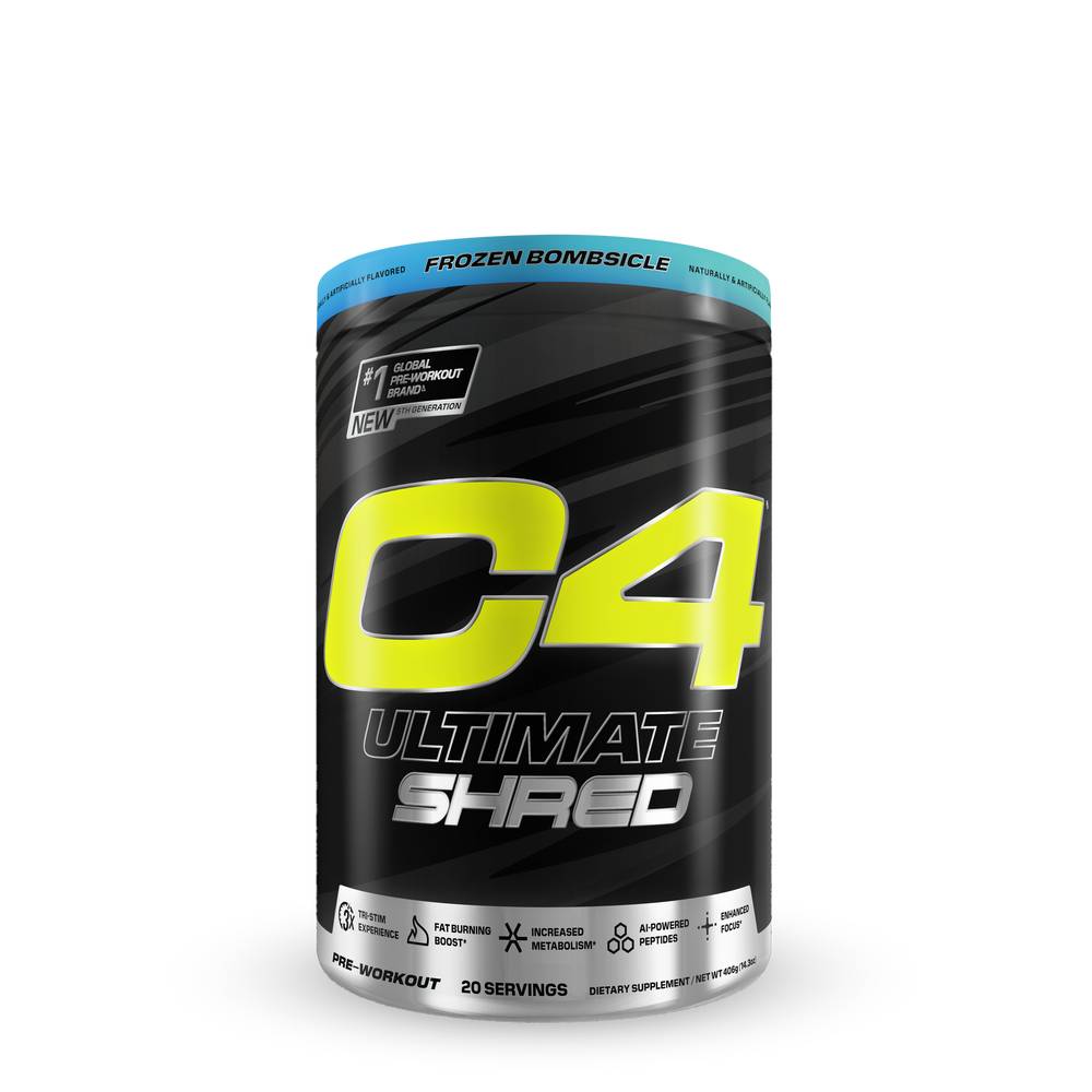 Cellucor C4 Ultimate Shred Pre-Workout (14.3 oz) (frozen bombsicle)