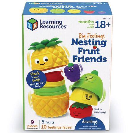 Learning Resources Big Feelings Nesting Fruit Friends - 1.0 set