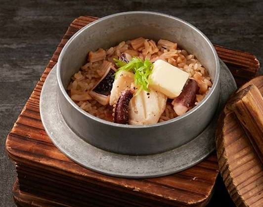 軟絲‧法國產艾許奶油釜飯 Squid and Echire Butter Kamameshi