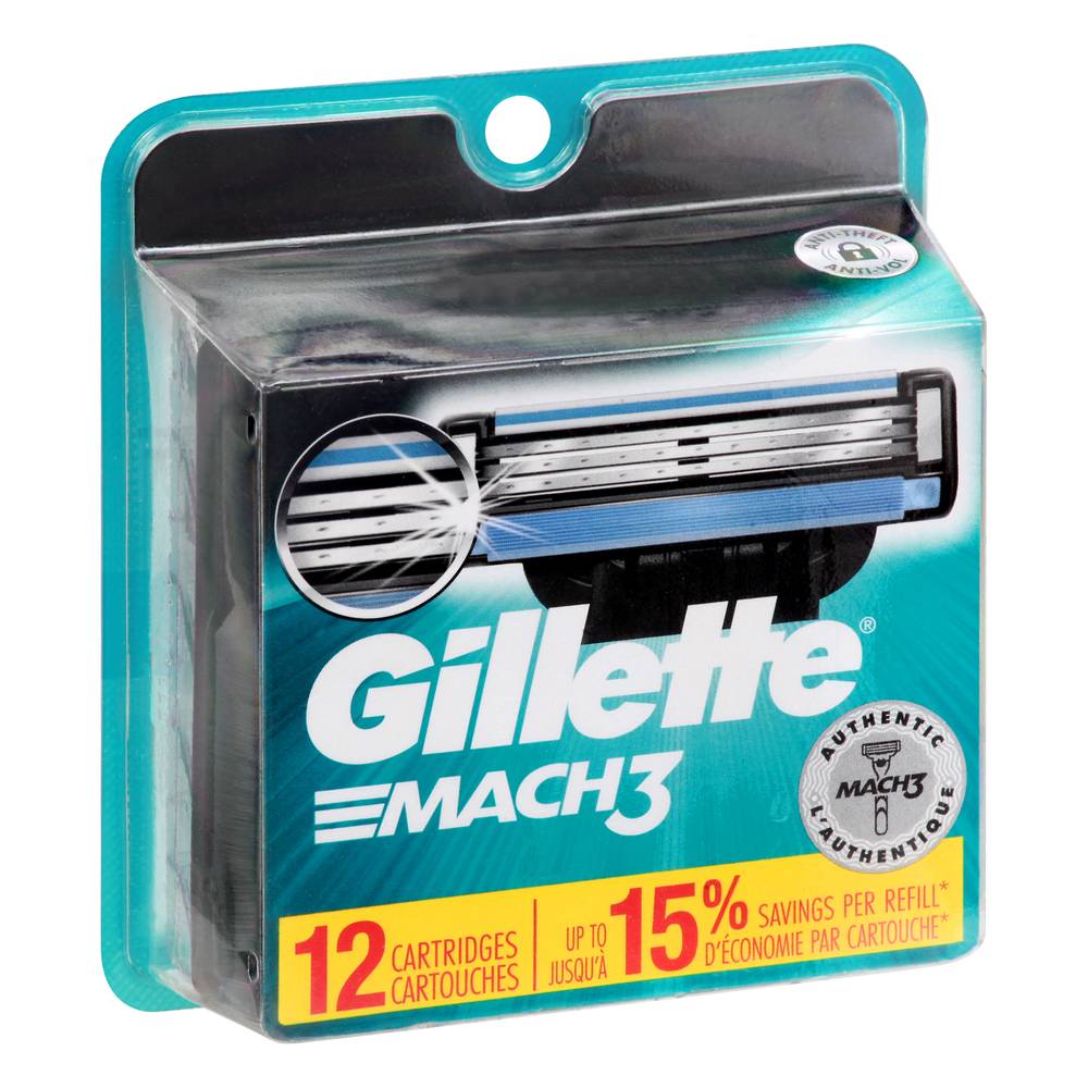 Gillette Mach 3 Cartridges