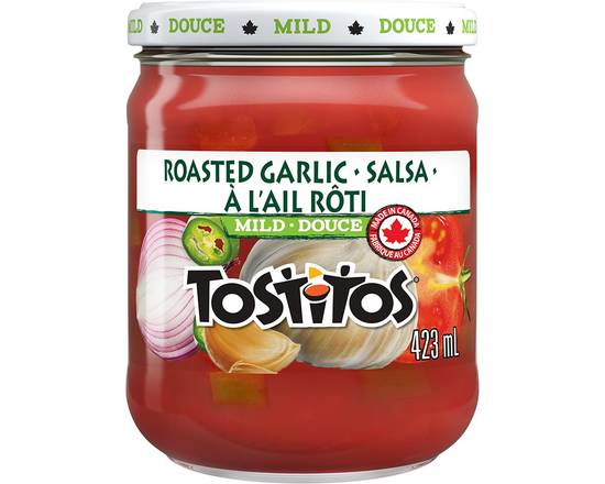 Tostitos · Salsa à l’ail roti - Roasted garlic salsa (423mL)
