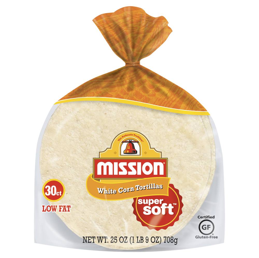 Mission White Corn Tortillas (9 oz, 30 ct)