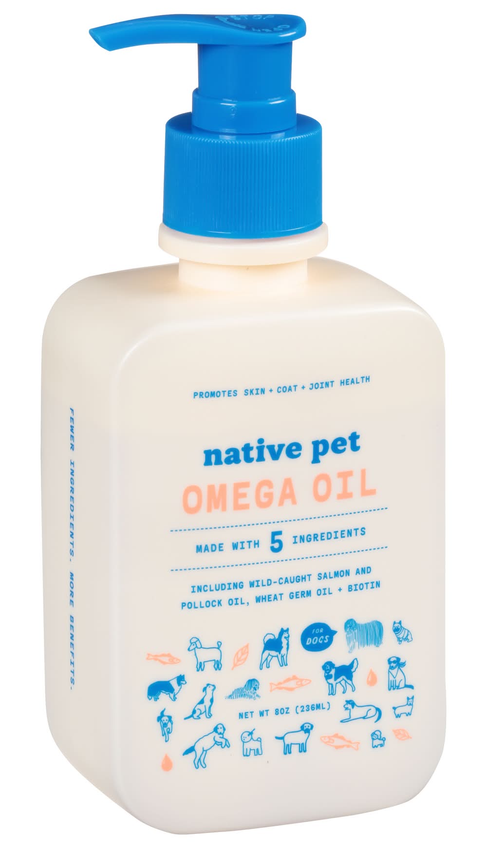 Native Pet Omega Oil For Dogs (8 oz)