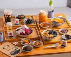 山越冰室 綠豆冰沙 水餃