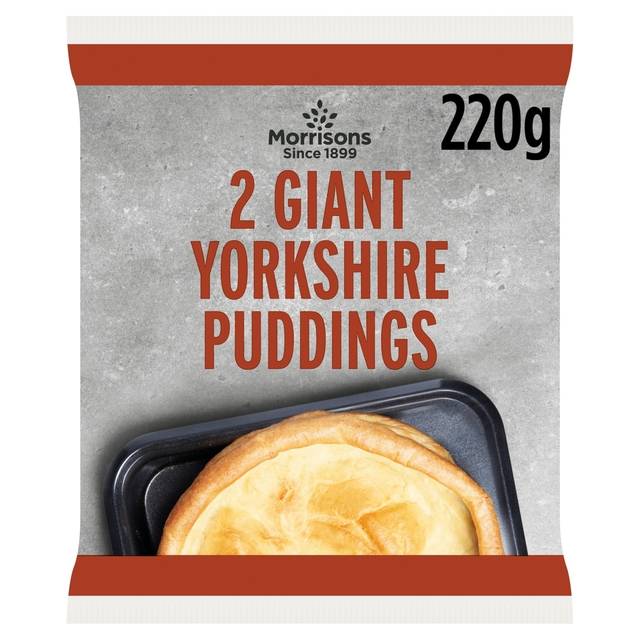 Morrisons Giant Yorkshire Puddings (2 pack)