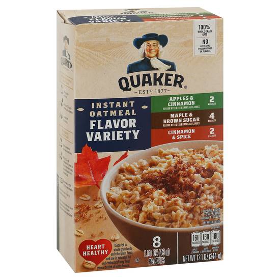 Quaker Variety Flavor Instant Oatmeal