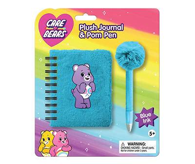 Care Bears Plush Spiral Hardcover Journal Set - Colors May Vary