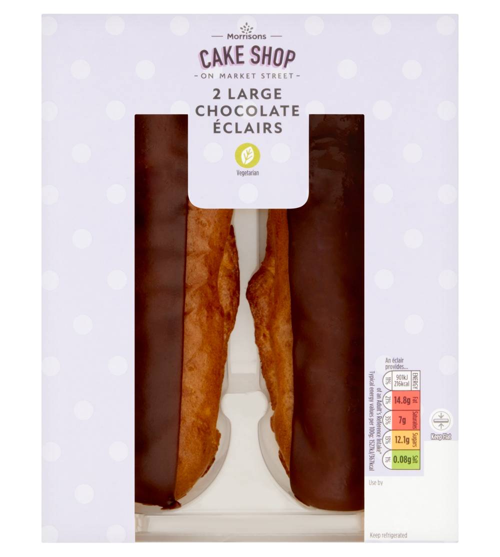 Morrisons Eclair 2Pk