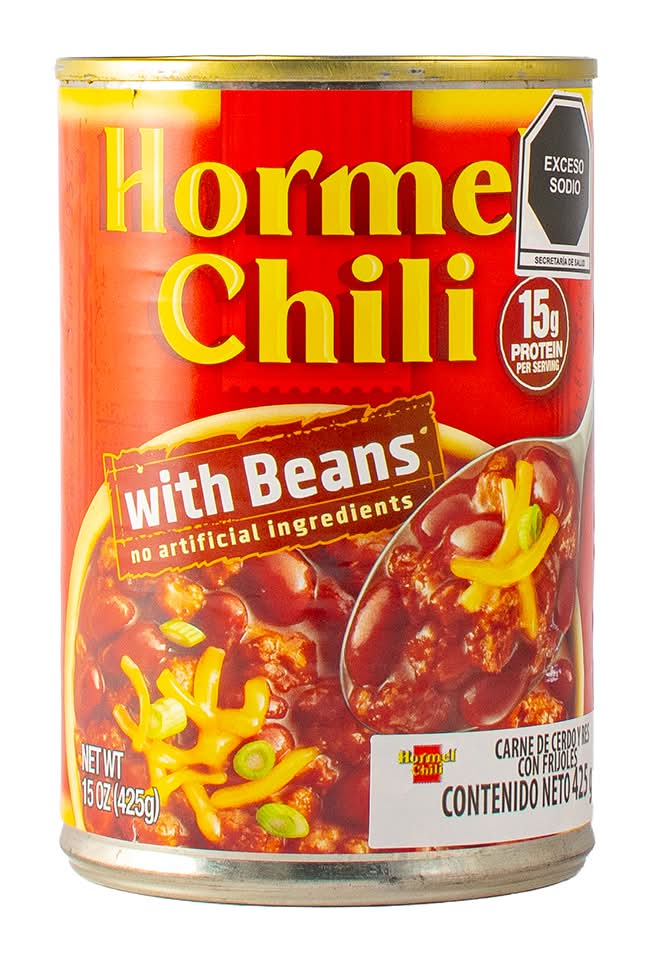 Hormel Chili · Chili, carne de res-cerdo-frijoles (425 g)