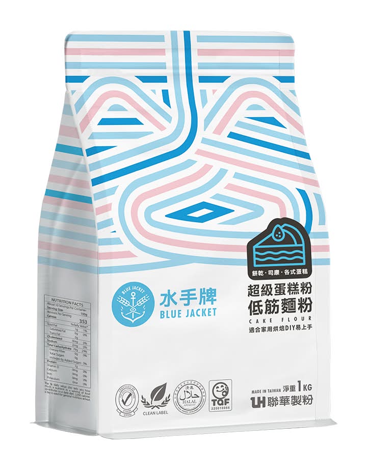 水手牌超級蛋糕粉-低筋 <1000g克 x 1 x 1Pack包>