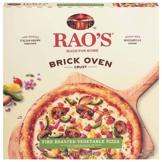 Rao's Homemade Brick Oven Crust Fire Roasted Vegetable Pizza