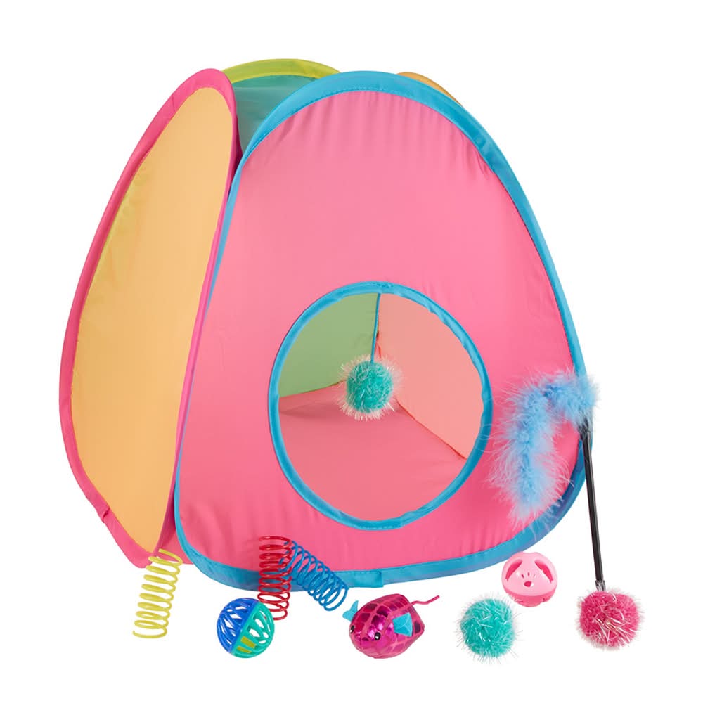 Whisker City® Cat Starter Toy Set (Color: Multi Color)