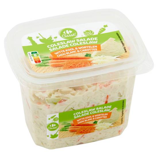 Carrefour Classic'' Salade Coleslaw Chou Blanc & Carottes 350 g