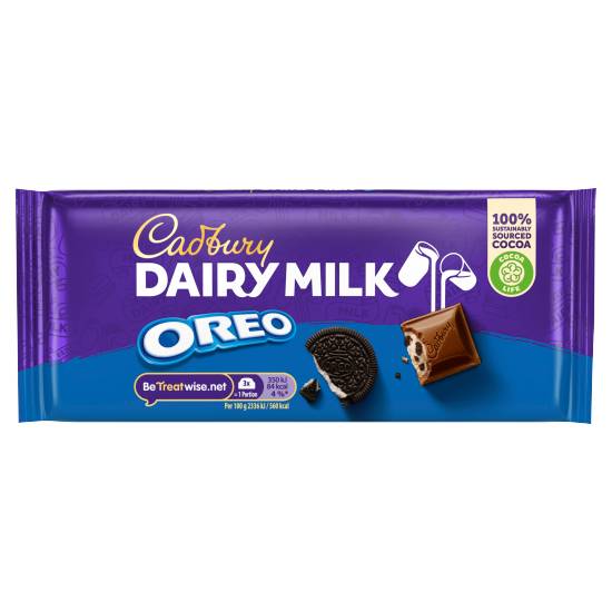 Cadbury Dairy Milk Oreo Chocolate Bar (120g)