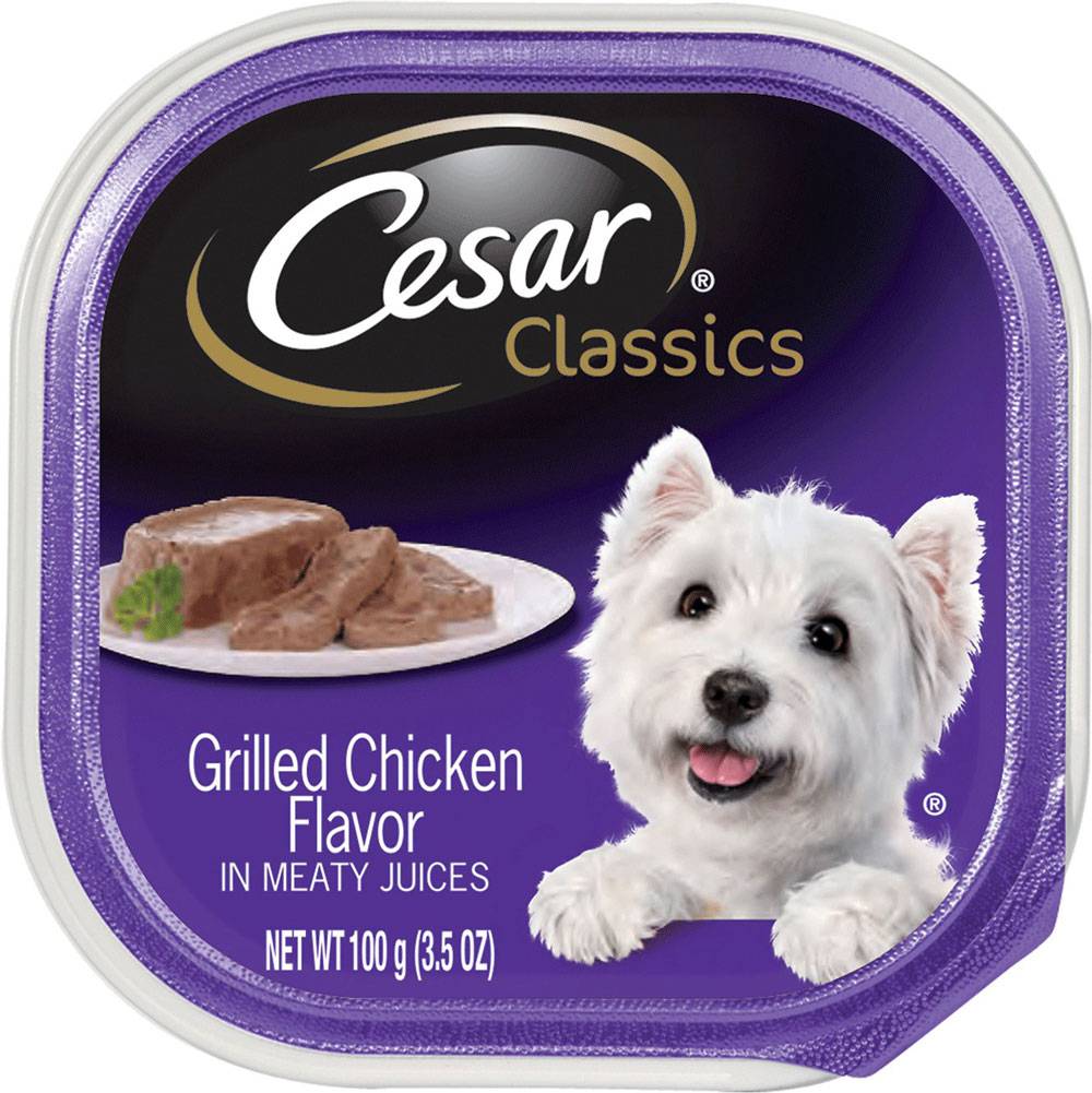 Cesar Canine Cuisine Variety Pack Filet Mignon & Porterhouse Steak Dog Food (12 Count)