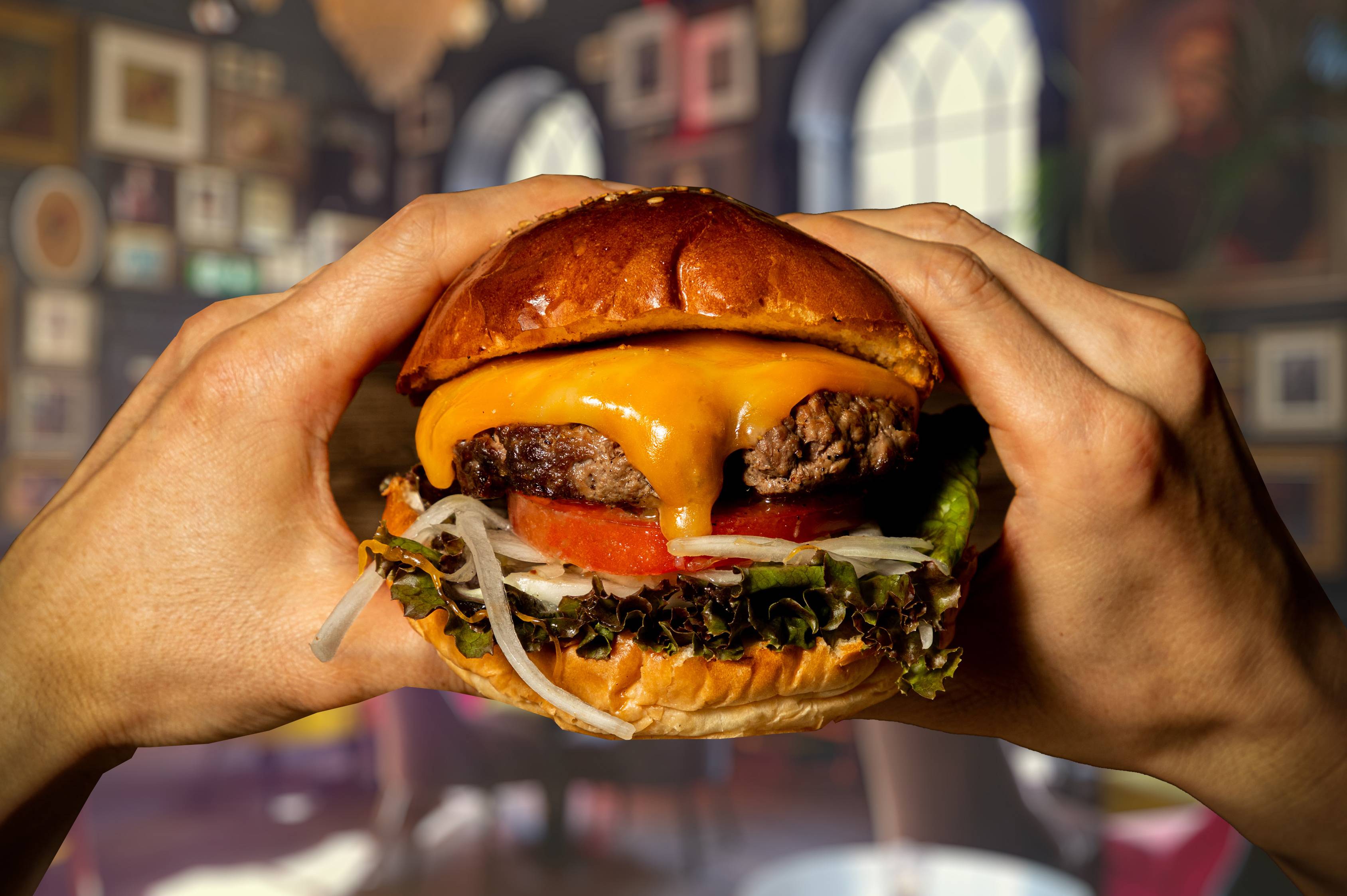 ハンバーガー 3000日かけて完成した極上ハンバーガー 本町靭公園店 3000 days