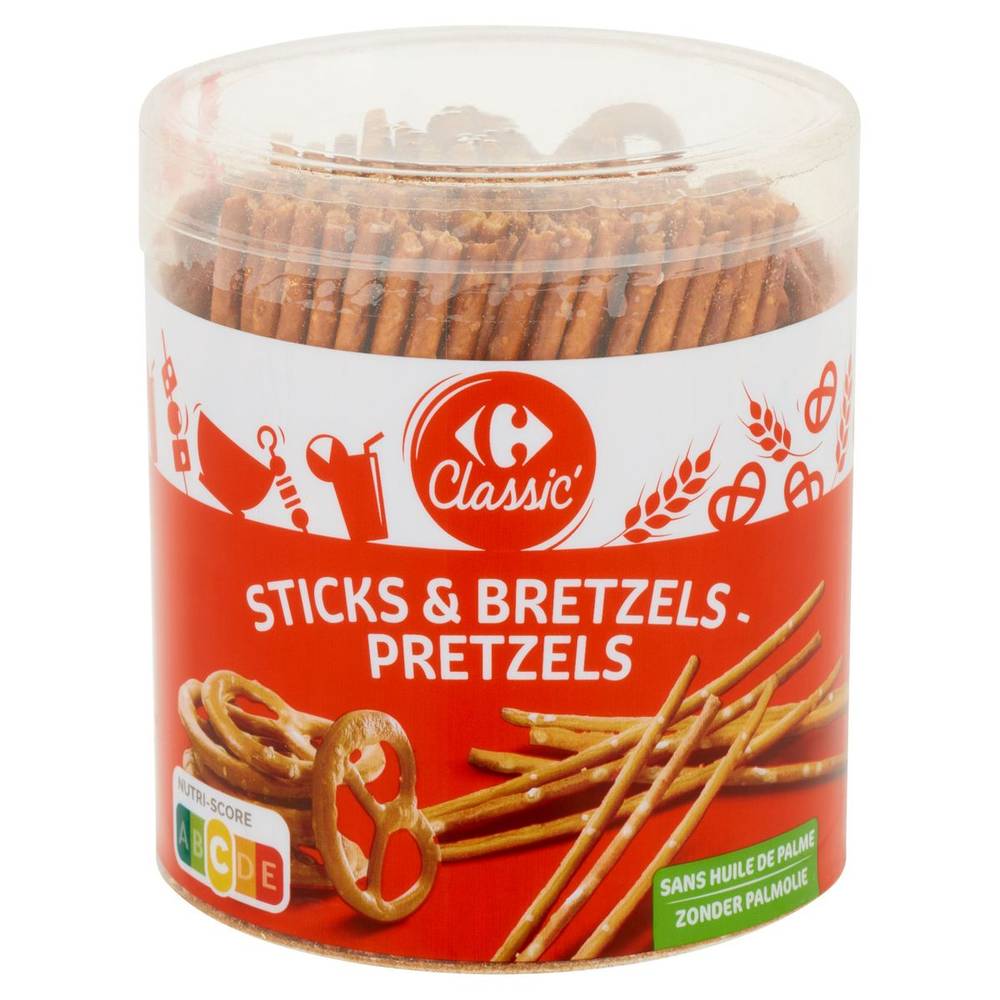 Carrefour Classic'' Sticks & Pretzels 300 g