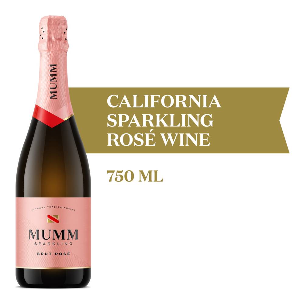 Mumm Napa Brut Rosé Sparkling Wine (750 ml)