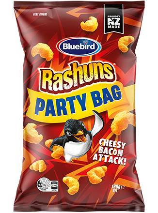Bluebird Rashuns Corn Snacks 190g