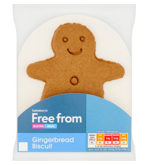 Sainsbury's Free From Gingerbread Biscuit (32g)