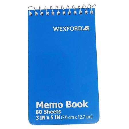 Wexford Memo Book 3 in X 5 in (7.6 cm X 12.7 cm) - 1.0 ea
