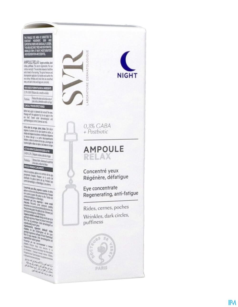 Laboratoire SVR - Ampoule relax sérum yeux (15ml)