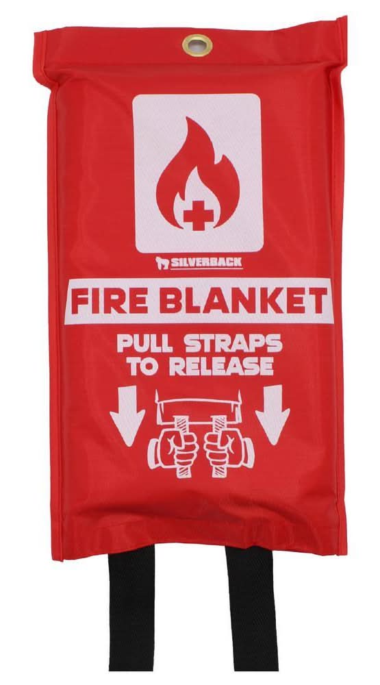 Adamax Inc 40 In. X 40 In. Fire Blanket, 2-Pack