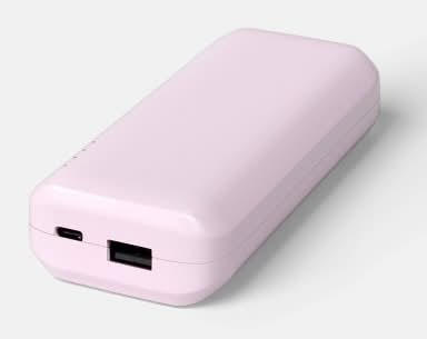 Heyday Power Bank 4000mah, Light Pink