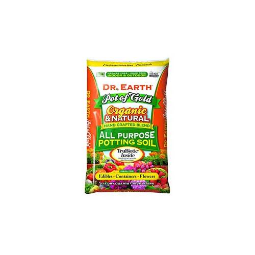 Dr. Earth Organic Hand Crafted Blend Potting Soil (4 quarts)