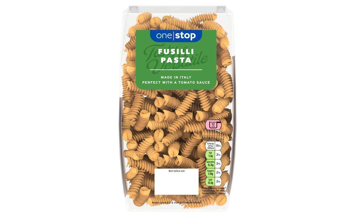 One Stop Fusilli Pasta 500g (392813)