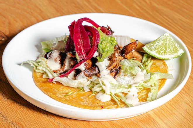Mushroom Taco