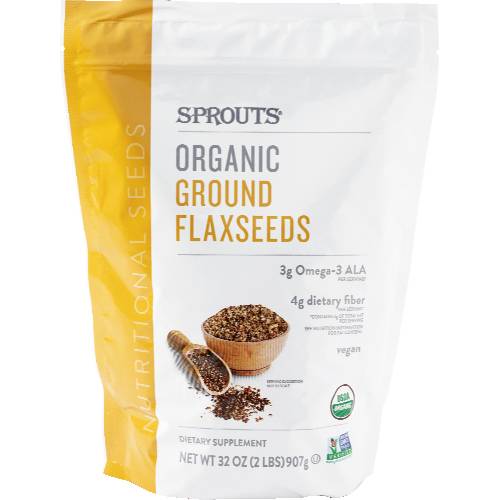 Sprouts Organic Ground Flax Seed