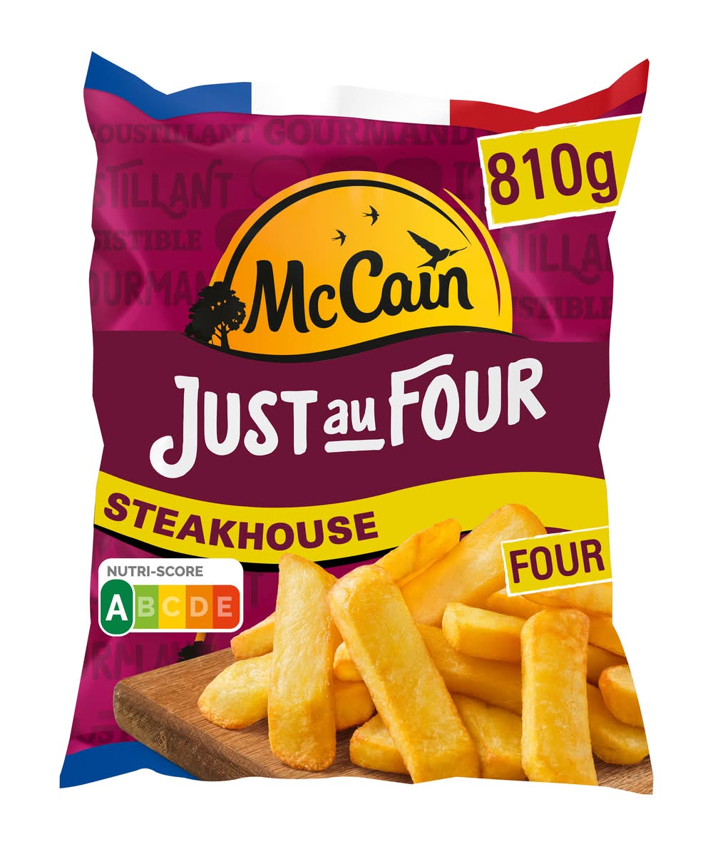 McCain - Frites just au four, steakhouse (810g)