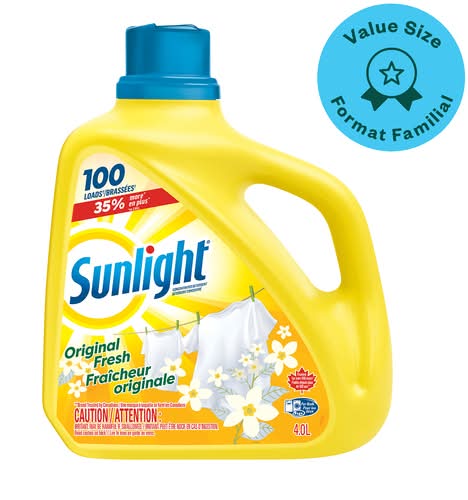 Sunlight Original Fresh Liquid Laundry Detergent (4 L)