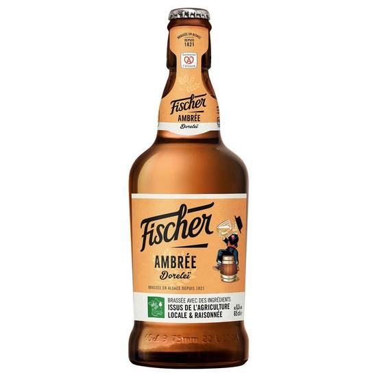Fischer - Doreleï bière ambrée  (650 ml)