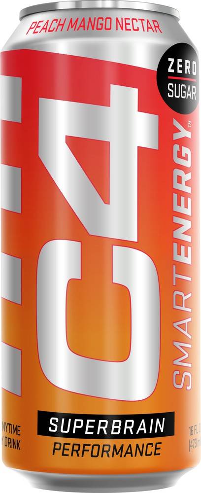 Cellucor C4 Smart Energy Peach Mango (16 fl oz)