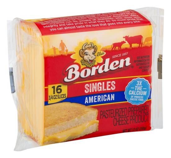 Borden Cheese Singles American