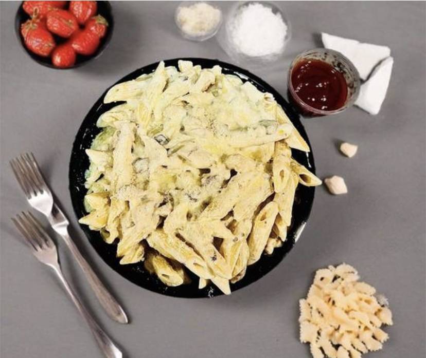 Pasta salmon
