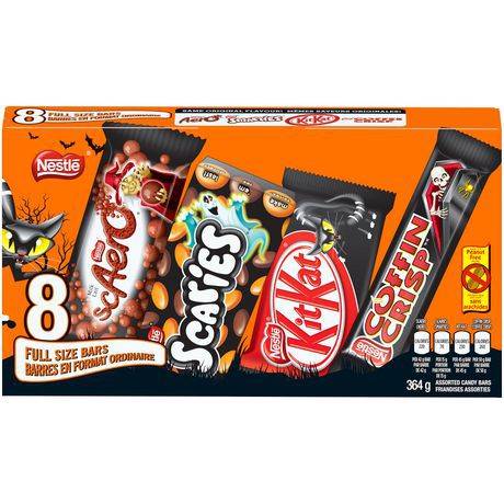 Nestlé Full-Sized Halloween Assorted Bars (8 x 363.75 g)