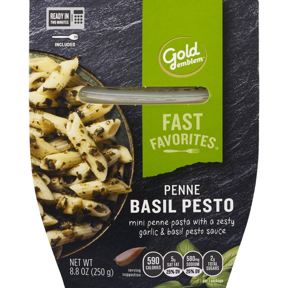 Gold Emblem Fast Favorites Penne Basil Pesto Pasta, 8.8 Oz