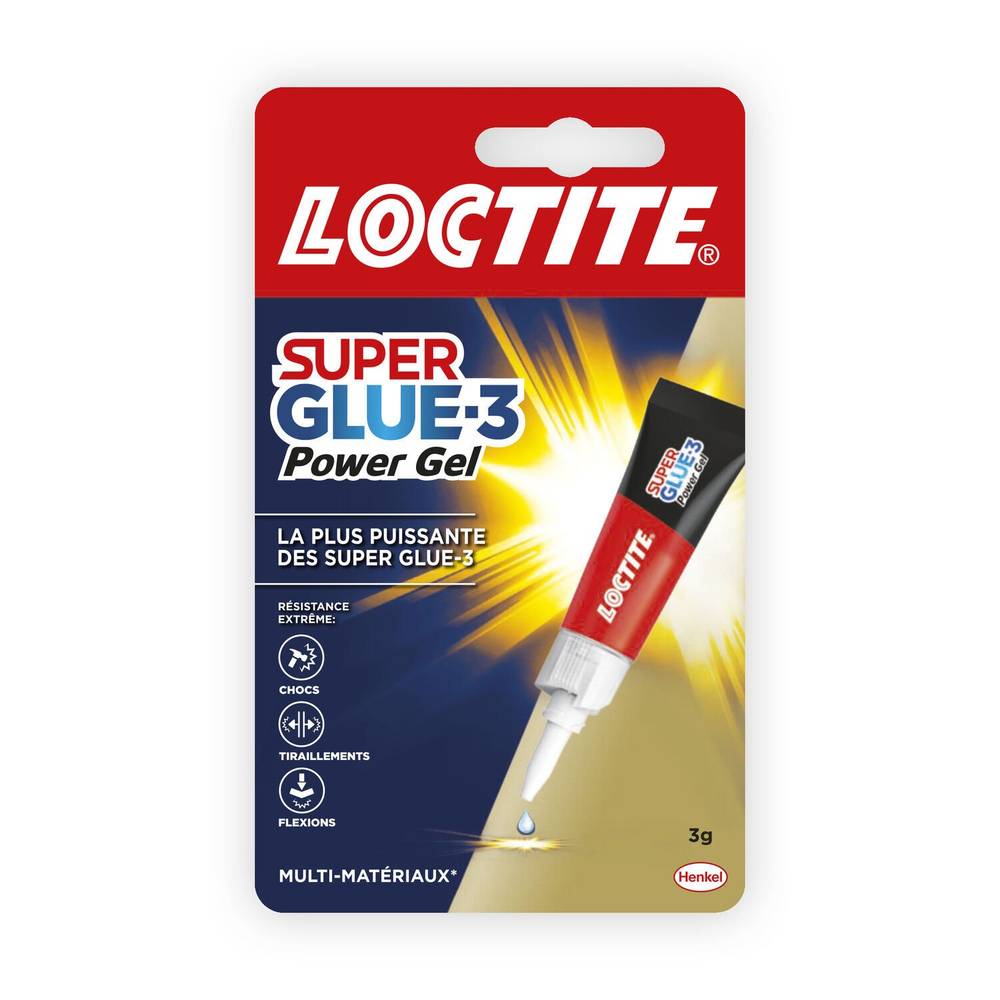 Loctite - Colle superglue power flex