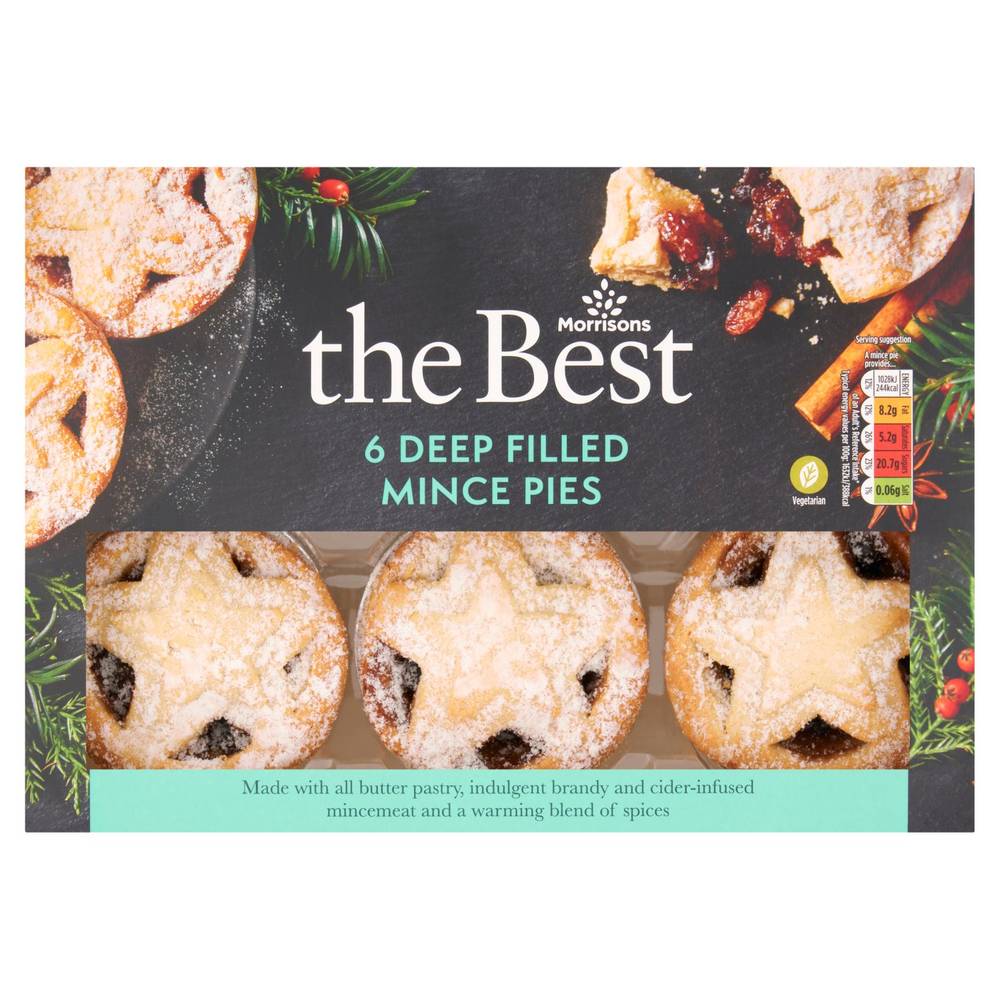 Morrisons The Best Deep Filled Mince Pies