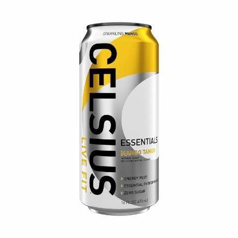 Celsius Essentials Mango Tango 16z Can