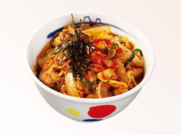 キムチ牛めし Bowl of Mixed Simmered Beef and Kimchi