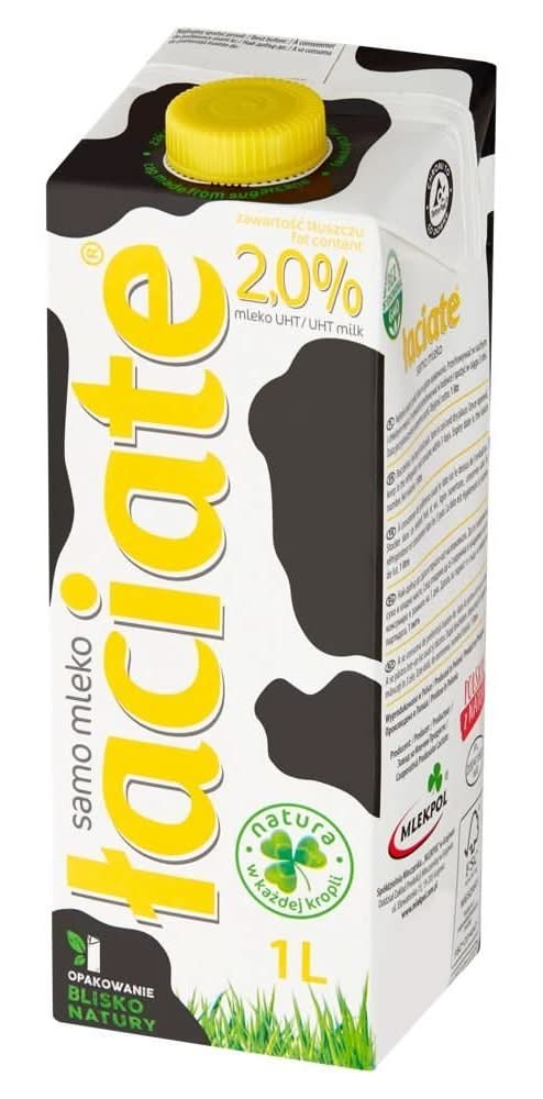 Łaciate Mleko UHT 2,0 % 1 l