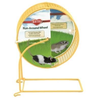 Kaytee Run-Around Hamster/Gerbil Wheel, Small, 5.75 Inches