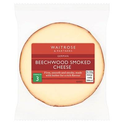 Waitrose Beechwood Smoked Cheese Strength 3 (150g)