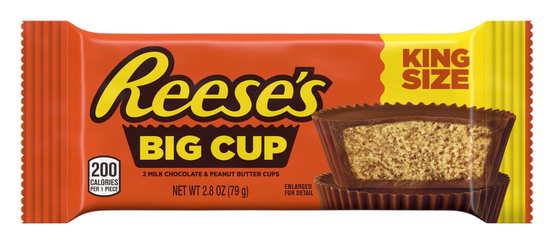 Reese's® Big Cup King Size Peanut Butter Cups 2.8oz