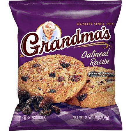 GRANDMA'S Cookies Oatmeal Raisin 2.875oz