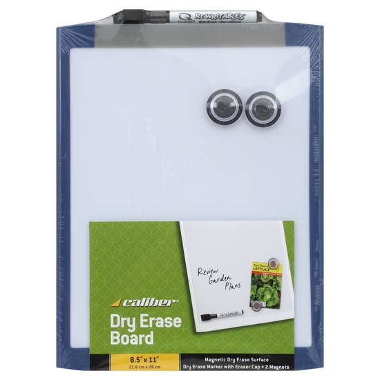 Caliber Dry Erase Board (8.5" x 11")